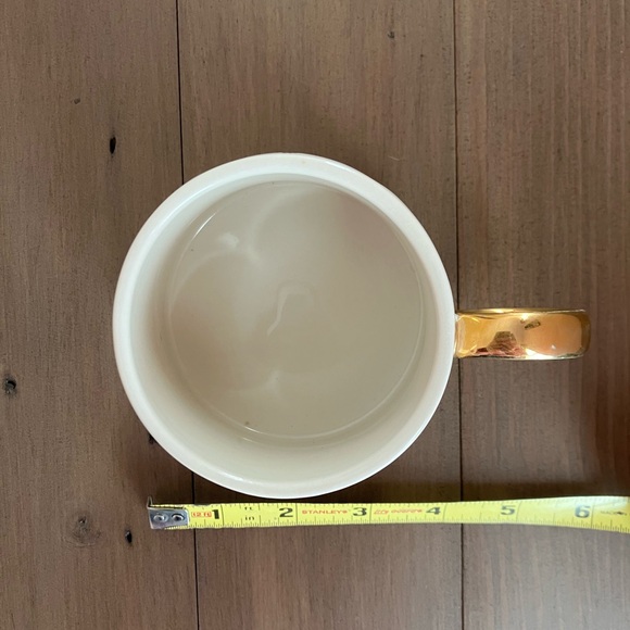 Anthropologie Night Sky Grey Blue Watercolor Drip Mug - Picture 8 of 8